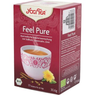 Yogi Tea Feel Pure, 17 Beutel