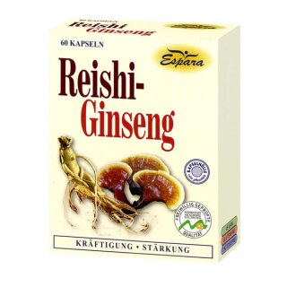 Reishi-Ginseng Kapseln, 60 Stk.