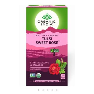 Bio Tulsi Sweet Rose Tee, 25  Beutel
