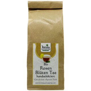 Bio Rosen Blüten Tee handselektiert, 30g