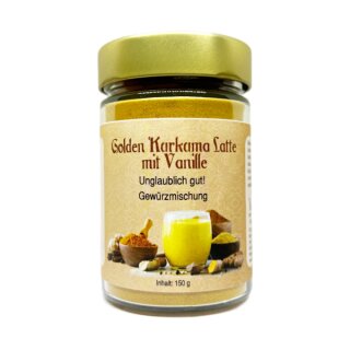 Golden Kurkuma Latte mit Vanille, 150g