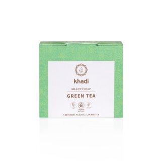 Khadi Green Tea Seife, 100g