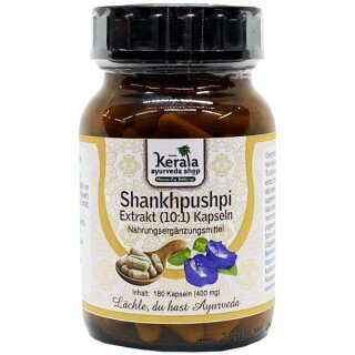 Shankapushpi Extract (10:1), 180 Kapseln