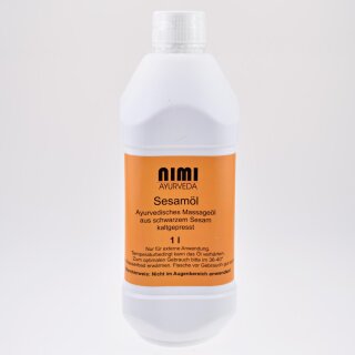 Sesamöl schwarz von Nimi, 1l