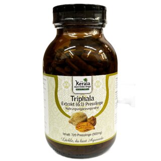 Triphala Extrakt 500 mg 720  presslinge (6:1)